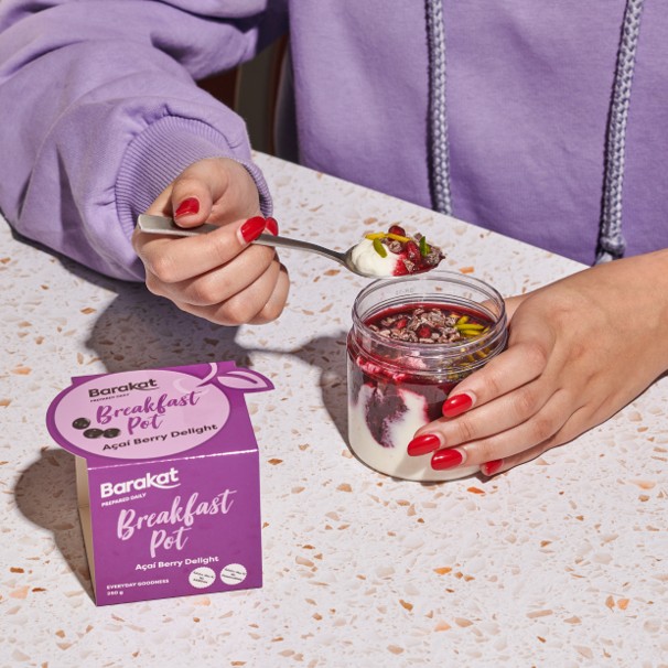 breakfast pots